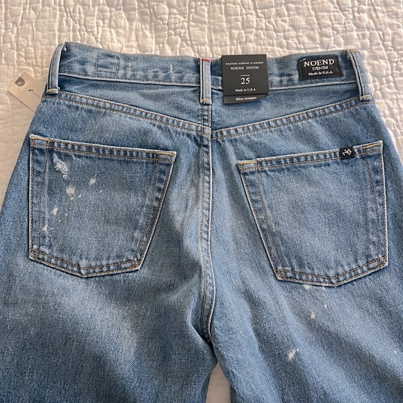 NWT NOEND Anthropologie Newport Slim Straight Jean in Beach - Picture 7 of 12